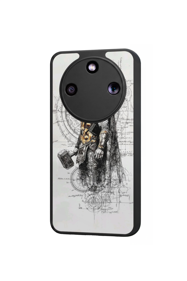 Honor Magic 8 Lite Uyumlu Thor Tasarımlı Glossy Premium Kılıf