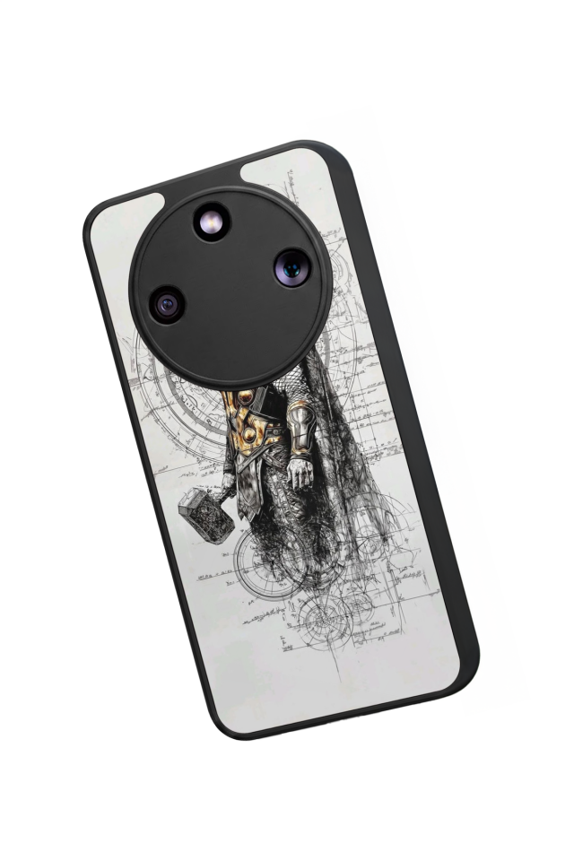 Honor Magic 8 Lite Uyumlu Thor Tasarımlı Glossy Premium Kılıf