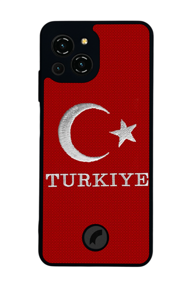 Reeder S23 Pro Max Uyumlu TurkBayragi Tasarımlı Glossy Premium Kılıf