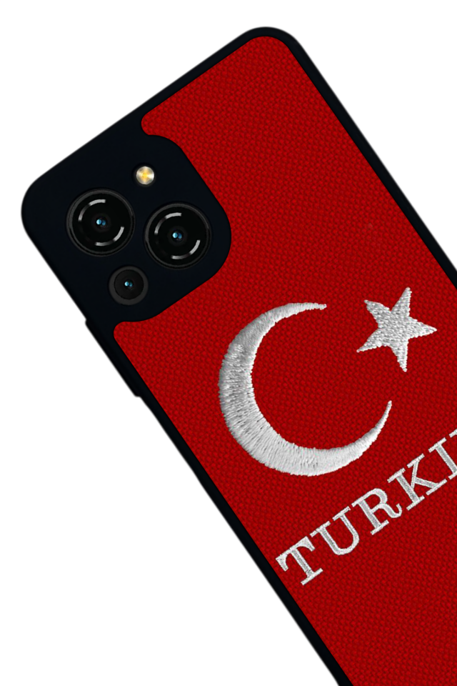 Reeder S23 Pro Max Uyumlu TurkBayragi Tasarımlı Glossy Premium Kılıf