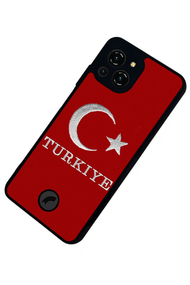 Reeder S23 Pro Max Uyumlu TurkBayragi Tasarımlı Glossy Premium Kılıf