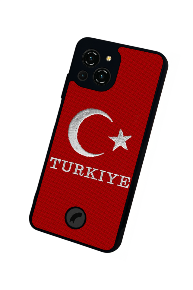 Reeder S23 Pro Max Uyumlu TurkBayragi Tasarımlı Glossy Premium Kılıf