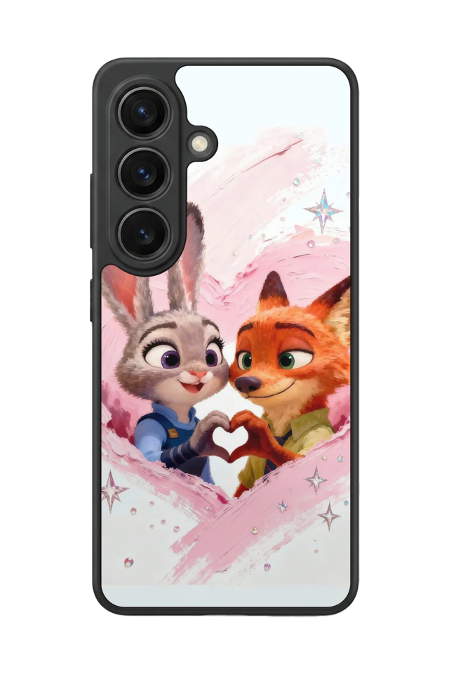 Samsung Galaxy S26 Uyumlu Zootropolis Tasarımlı Glossy Premium Kılıf