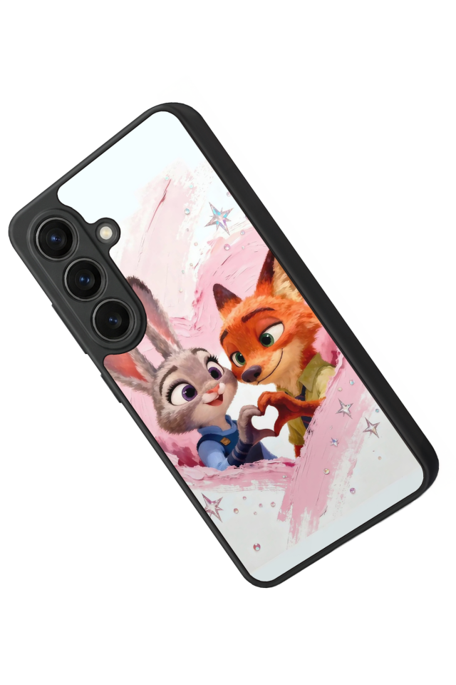 Samsung Galaxy S26 Uyumlu Zootropolis Tasarımlı Glossy Premium Kılıf