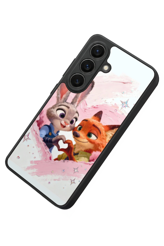 Samsung Galaxy S26 Uyumlu Zootropolis Tasarımlı Glossy Premium Kılıf