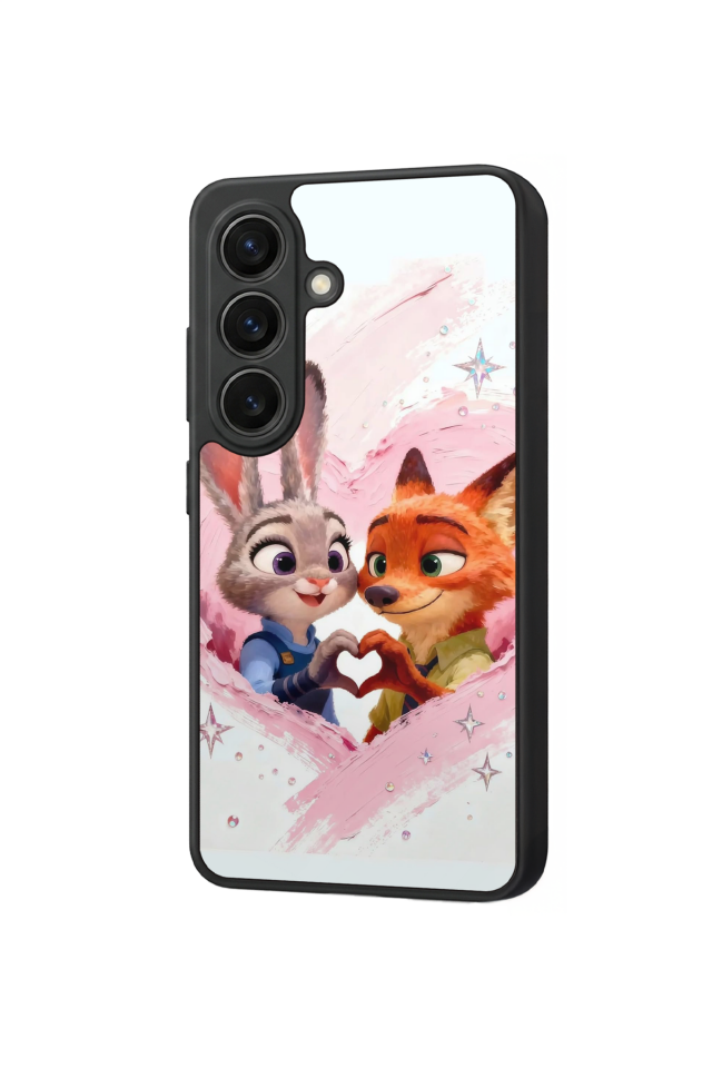 Samsung Galaxy S26 Uyumlu Zootropolis Tasarımlı Glossy Premium Kılıf
