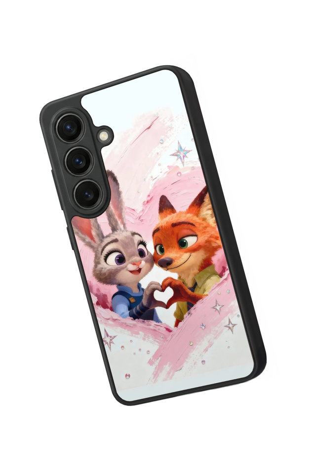 Samsung Galaxy S26 Uyumlu Zootropolis Tasarımlı Glossy Premium Kılıf