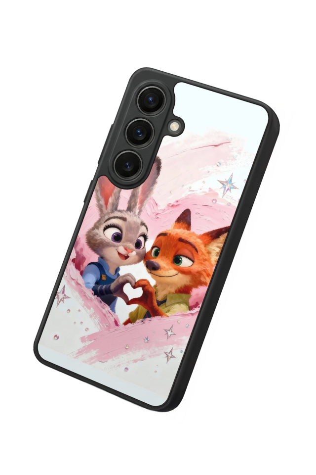 Samsung Galaxy S26 Uyumlu Zootropolis Tasarımlı Glossy Premium Kılıf