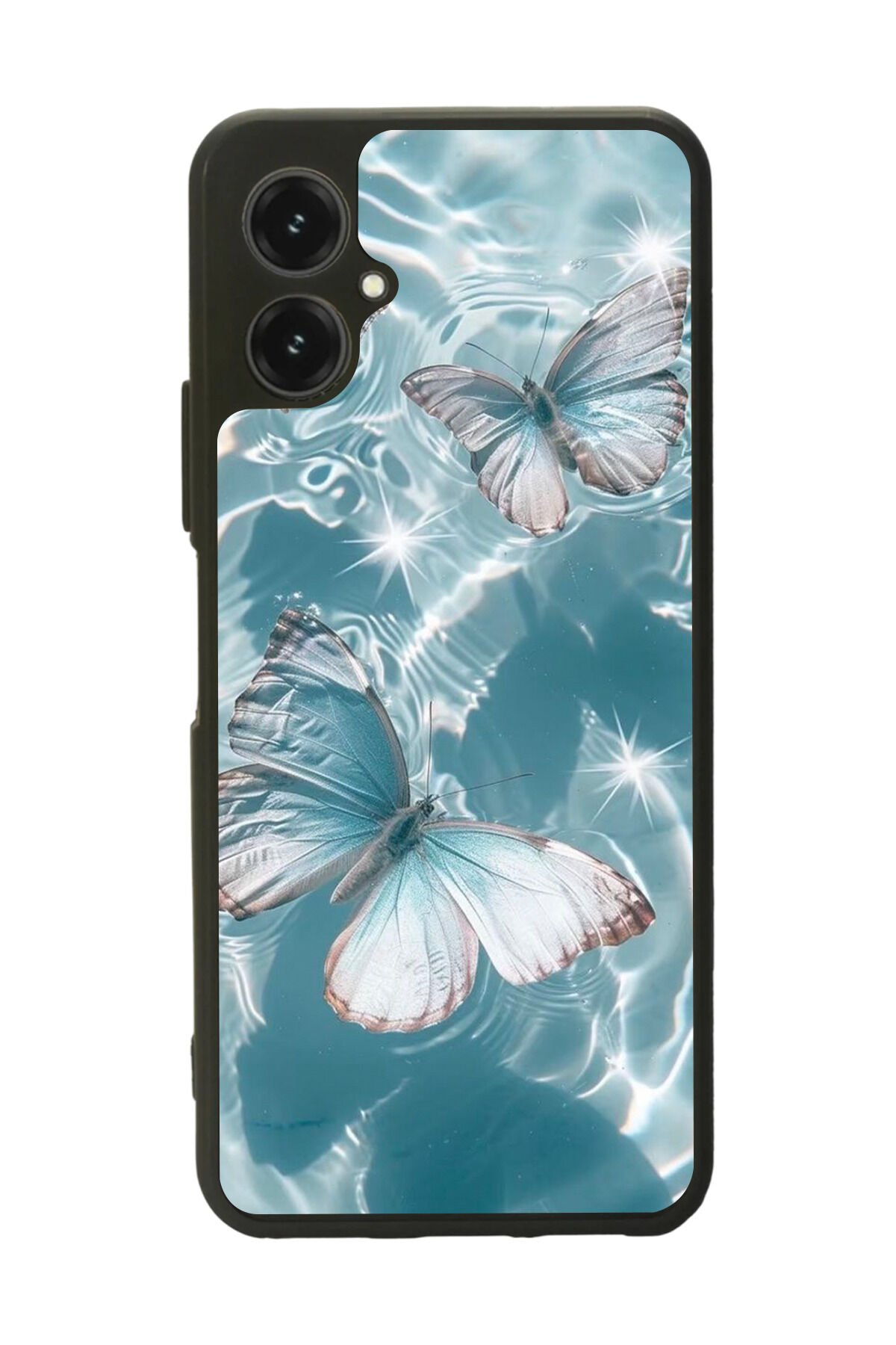Omix X5 Uyumlu Kelebek Tasarımlı Glossy Premium Kılıf
