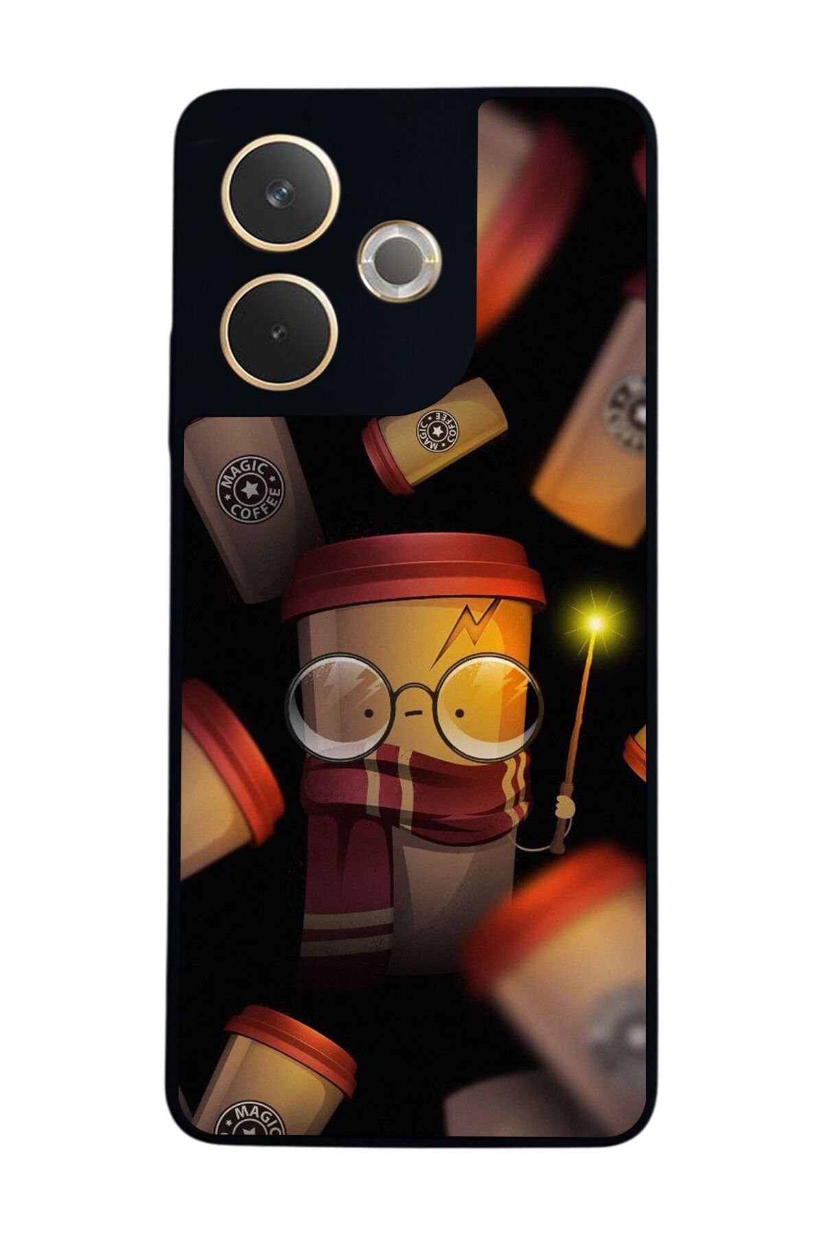 Oppo A5 Pro Uyumlu HarryPotter Tasarımlı Glossy Premium Kılıf