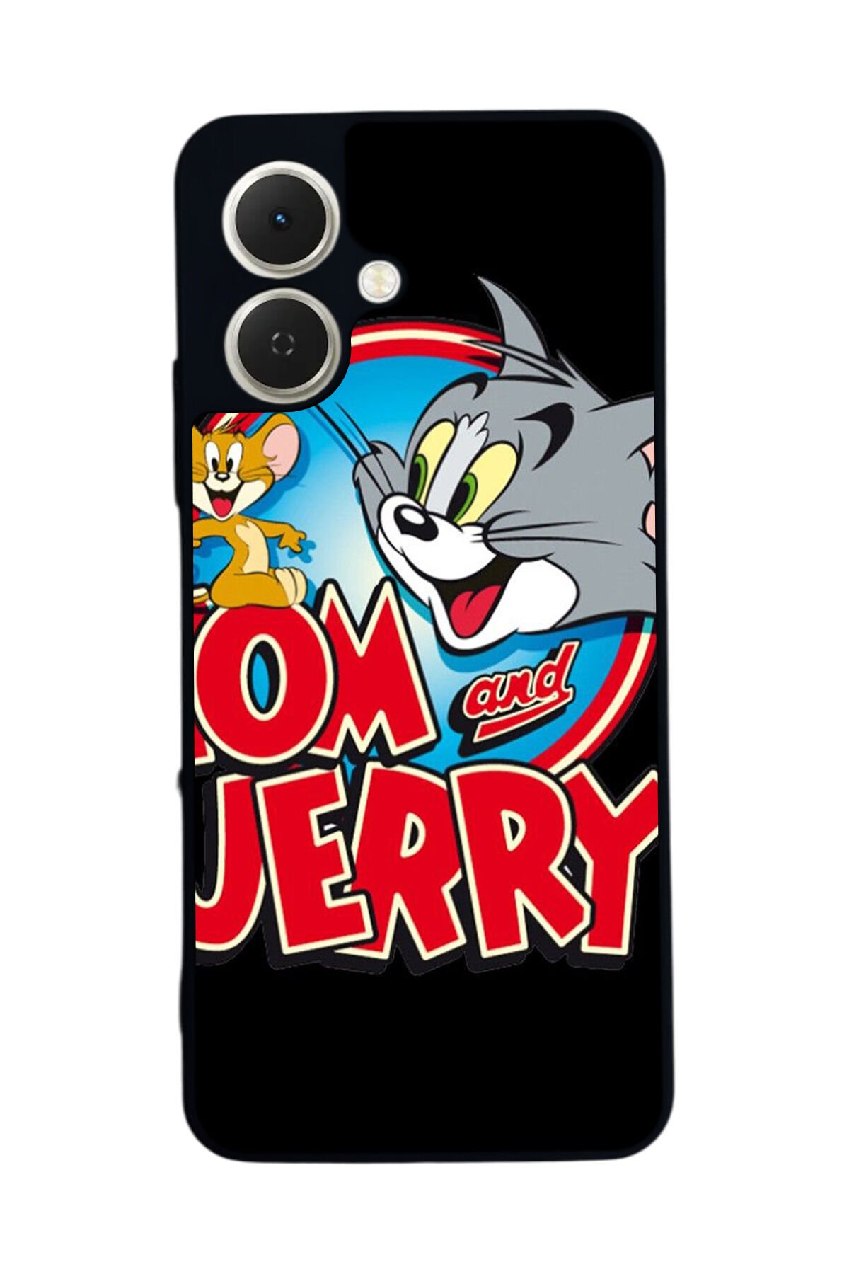 Tecno Spark GO 2 Uyumlu Tom And Jerry Tasarımlı Glossy Premium Kılıf