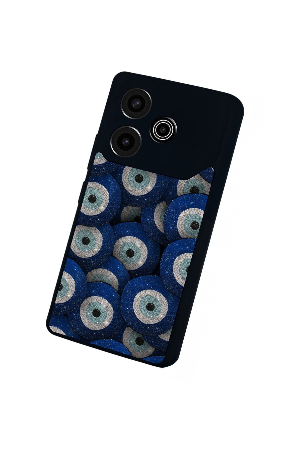 Tecno Pova 6 Uyumlu Nazar Tasarımlı Glossy Premium Kılıf