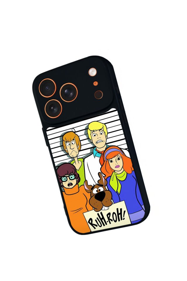 iPhone 17 Pro Uyumlu Scooby Doo Tasarımlı Glossy Premium Kılıf
