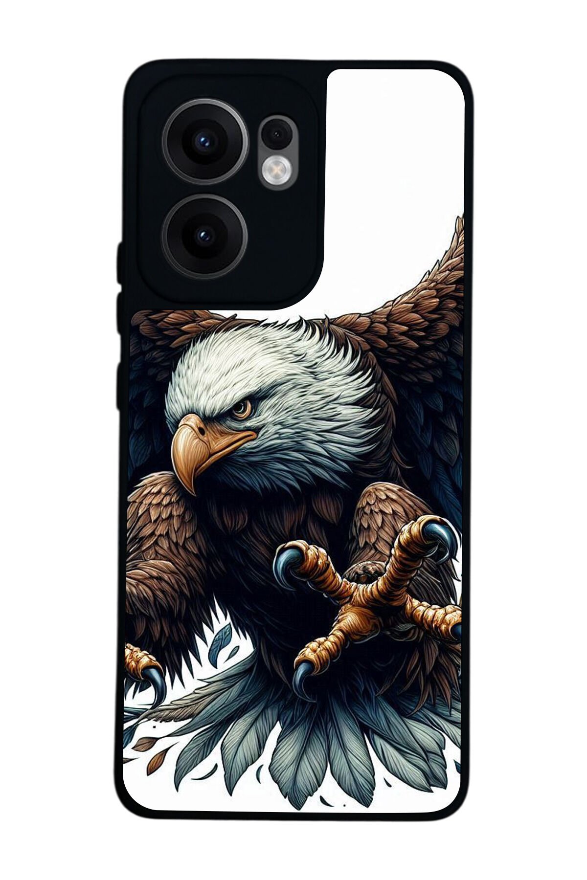 Oppo Reno 13F Uyumlu Besiktas Tasarımlı Glossy Premium Kılıf