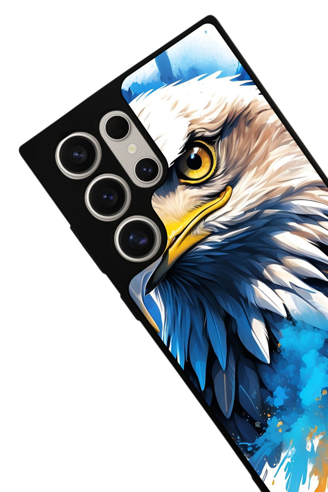 Samsung Galaxy S24 Ultra Uyumlu Besiktas Tasarımlı Glossy Premium Kılıf