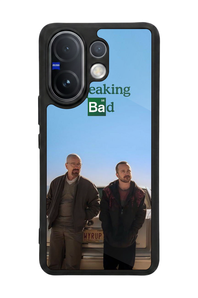 Vivo V60 Uyumlu BreakingBad Tasarımlı Glossy Premium Kılıf