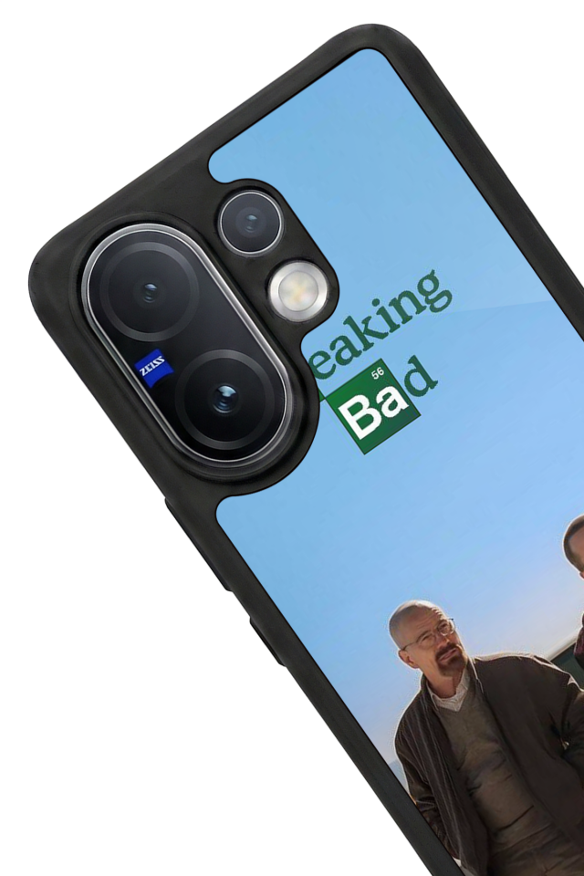 Vivo V60 Uyumlu BreakingBad Tasarımlı Glossy Premium Kılıf