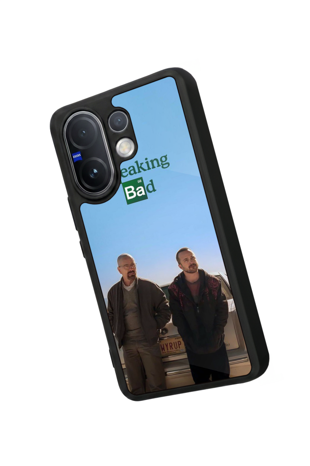 Vivo V60 Uyumlu BreakingBad Tasarımlı Glossy Premium Kılıf