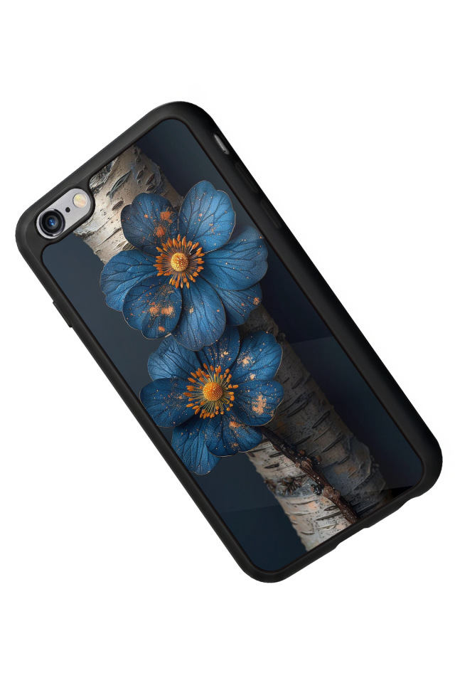 iPhone 6s Plus Uyumlu Cicek Tasarımlı Glossy Premium Kılıf