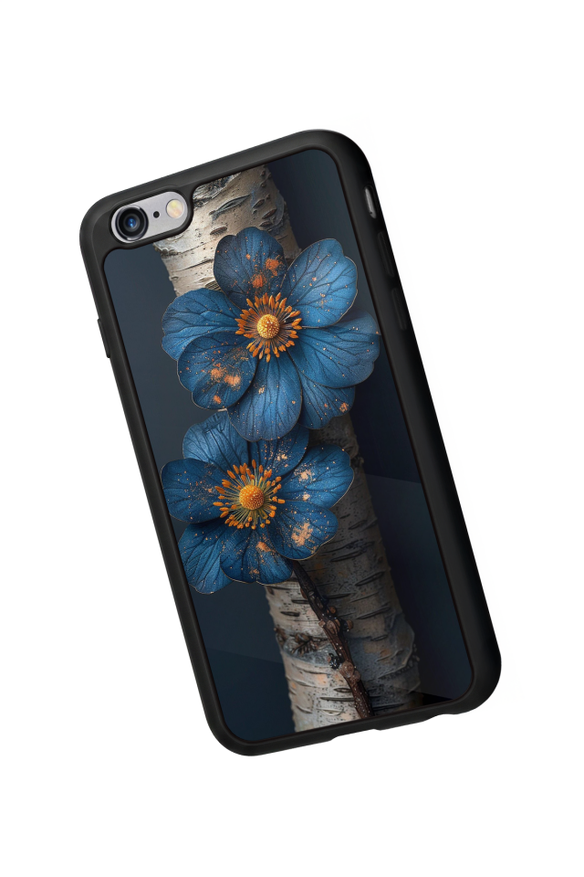 iPhone 6s Plus Uyumlu Cicek Tasarımlı Glossy Premium Kılıf