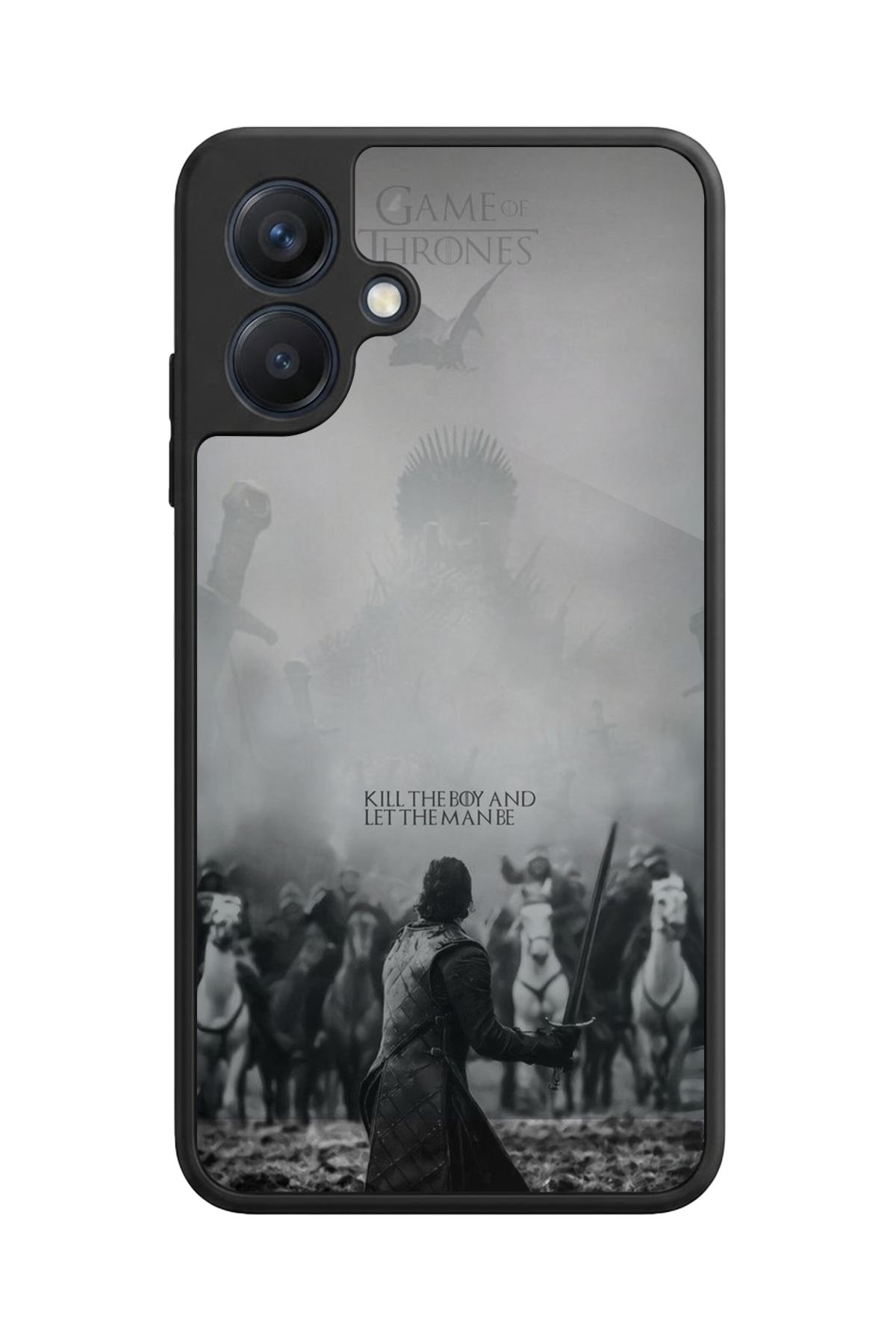 Samsung Galaxy A07 Uyumlu GameOfThrones Tasarımlı Glossy Premium Kılıf