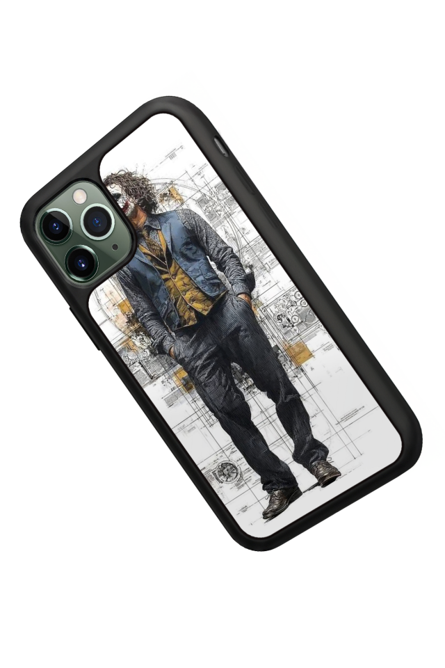 iPhone 11 Pro Max Uyumlu Joker Tasarımlı Glossy Premium Kılıf