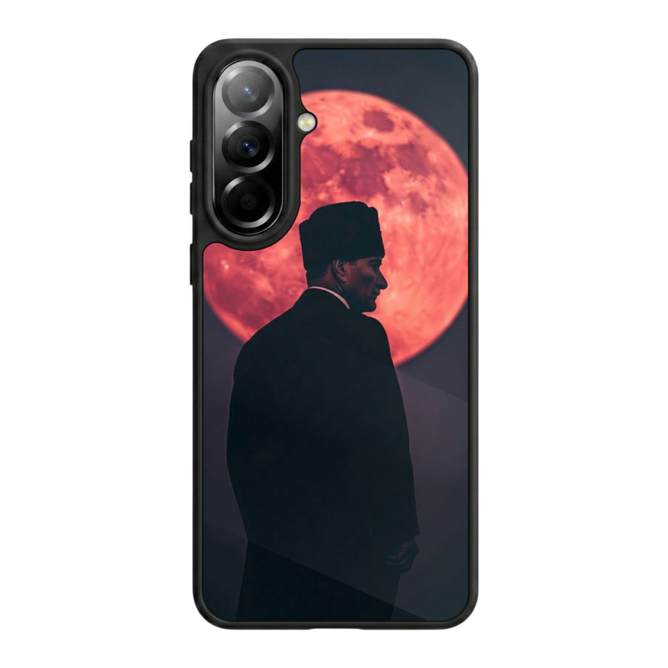 Samsung Galaxy A57 Uyumlu Mustafa Kemal Ataturk Tasarımlı Glossy Premium Kılıf
