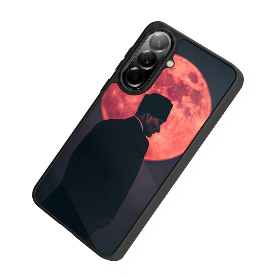 Samsung Galaxy A57 Uyumlu Mustafa Kemal Ataturk Tasarımlı Glossy Premium Kılıf