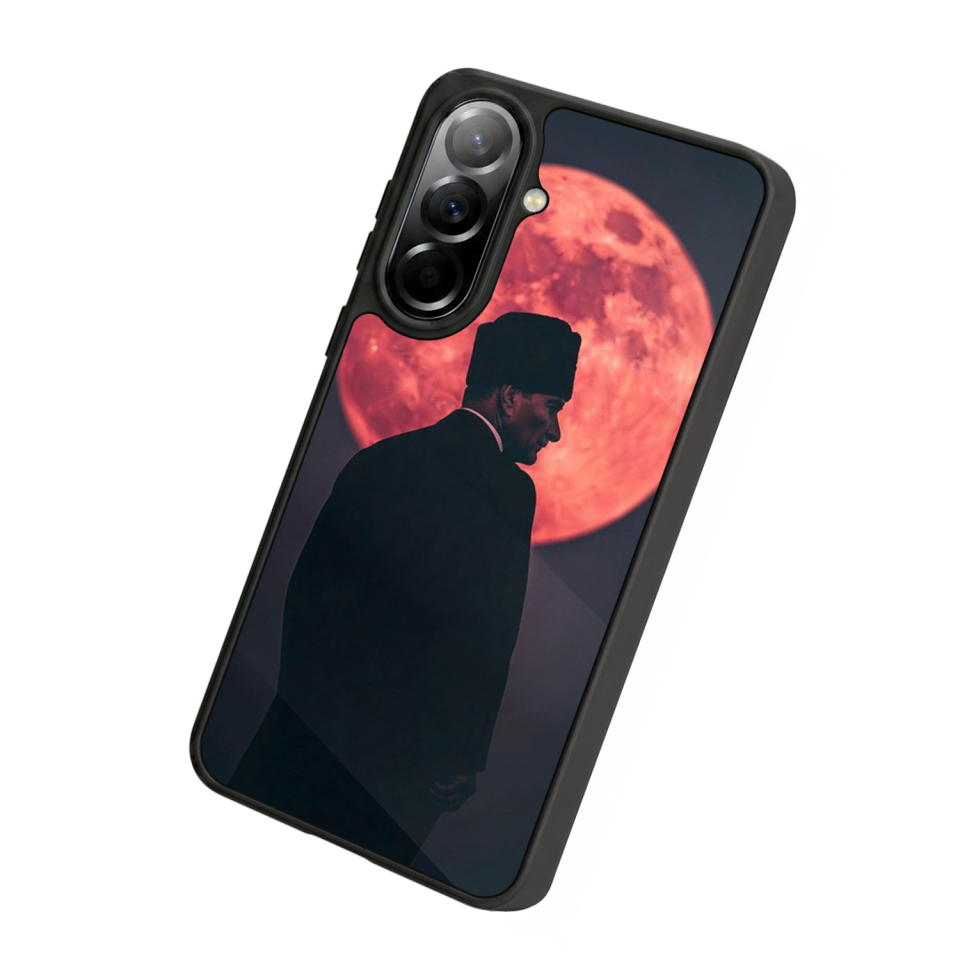 Samsung Galaxy A57 Uyumlu Mustafa Kemal Ataturk Tasarımlı Glossy Premium Kılıf