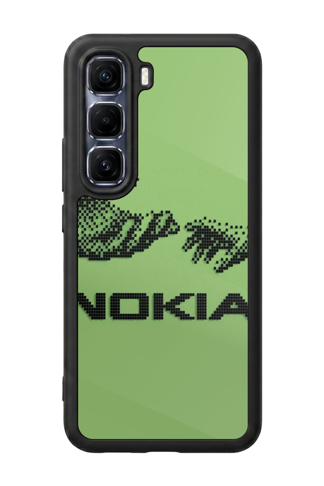 Infinix Hot 60 Pro Plus Uyumlu Nokia Tasarımlı Glossy Premium Kılıf
