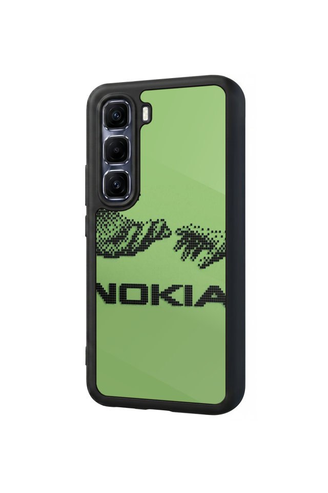Infinix Hot 60 Pro Plus Uyumlu Nokia Tasarımlı Glossy Premium Kılıf