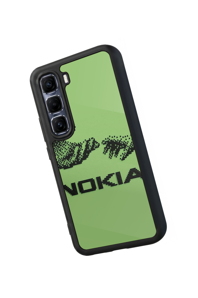 Infinix Hot 60 Pro Plus Uyumlu Nokia Tasarımlı Glossy Premium Kılıf