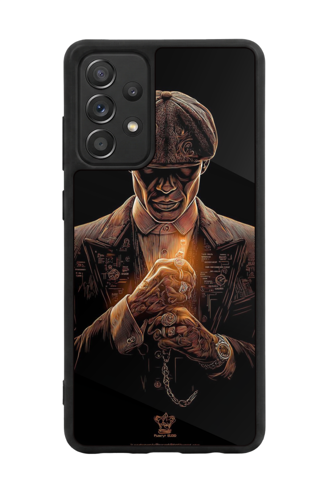Samsung Galaxy A72 Uyumlu Peaky Blinders Tasarımlı Glossy Premium Kılıf
