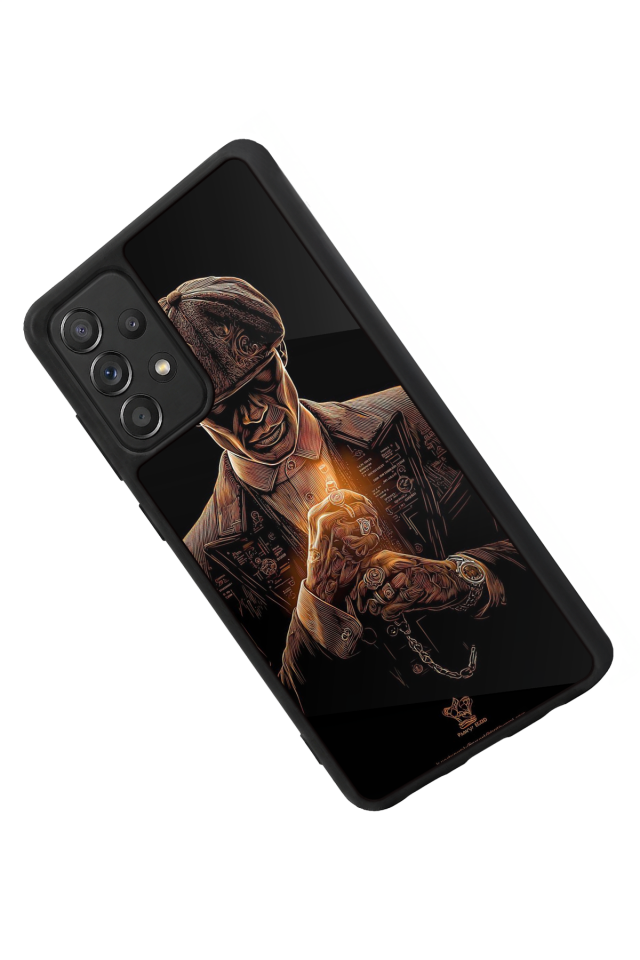 Samsung Galaxy A72 Uyumlu Peaky Blinders Tasarımlı Glossy Premium Kılıf