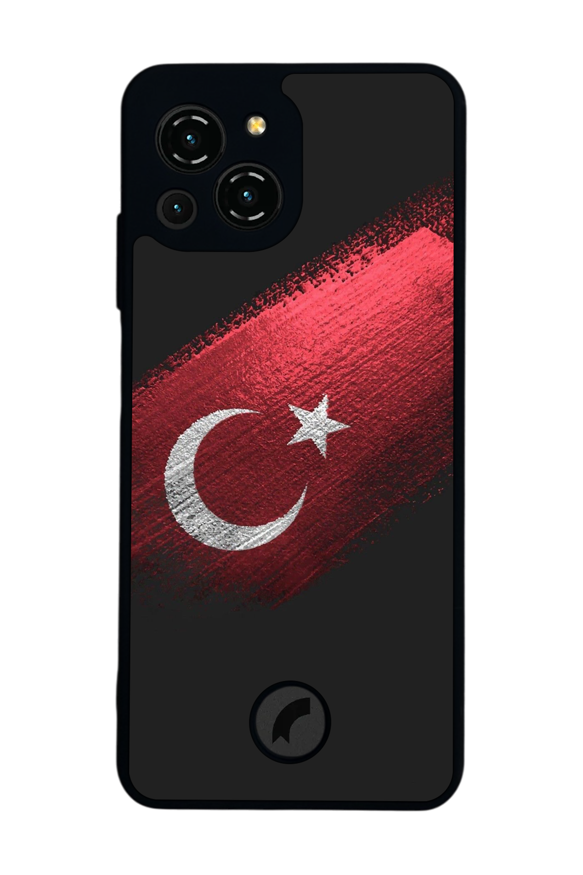 Reeder S23 Pro Max Uyumlu TurkBayragi Tasarımlı Glossy Premium Kılıf