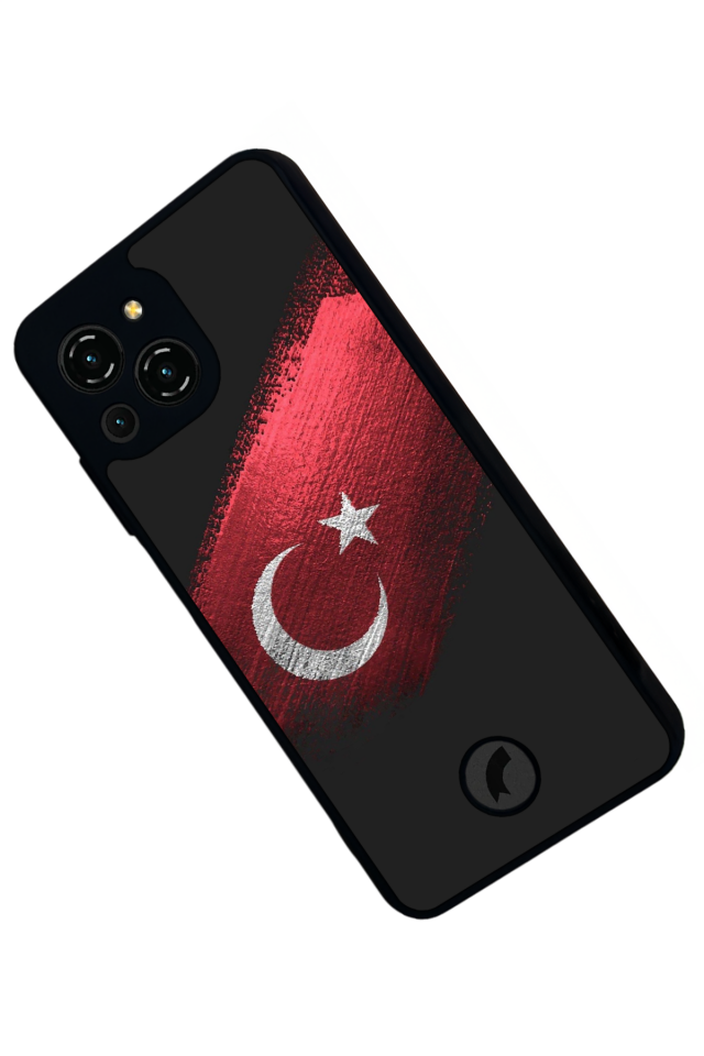 Reeder S23 Pro Max Uyumlu TurkBayragi Tasarımlı Glossy Premium Kılıf