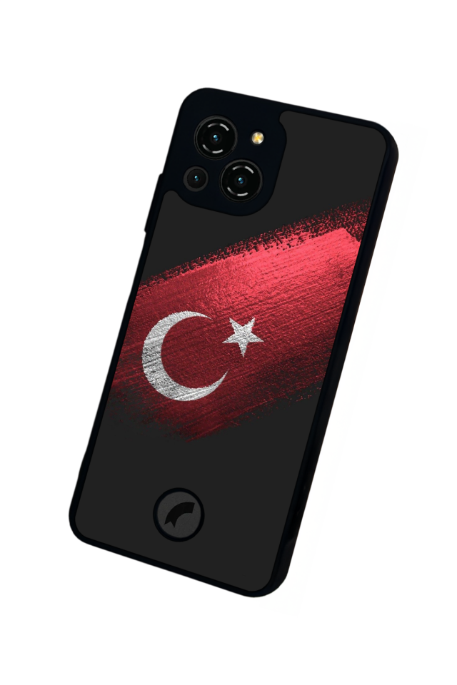 Reeder S23 Pro Max Uyumlu TurkBayragi Tasarımlı Glossy Premium Kılıf