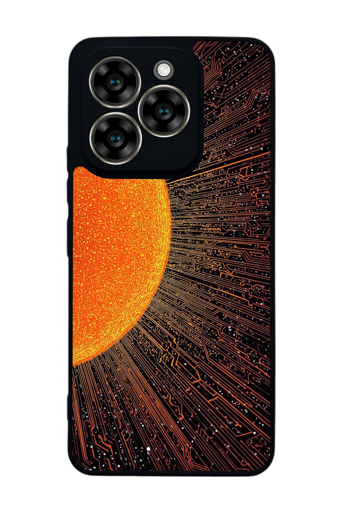 Reeder S919 Uyumlu Gunes Tasarımlı Glossy Premium Kılıf