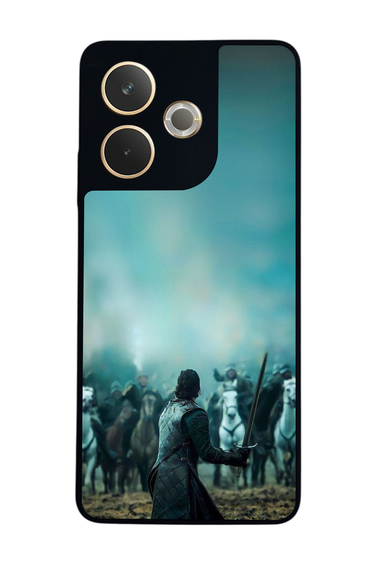 Oppo A5 Pro Uyumlu GameOfThrones Tasarımlı Glossy Premium Kılıf