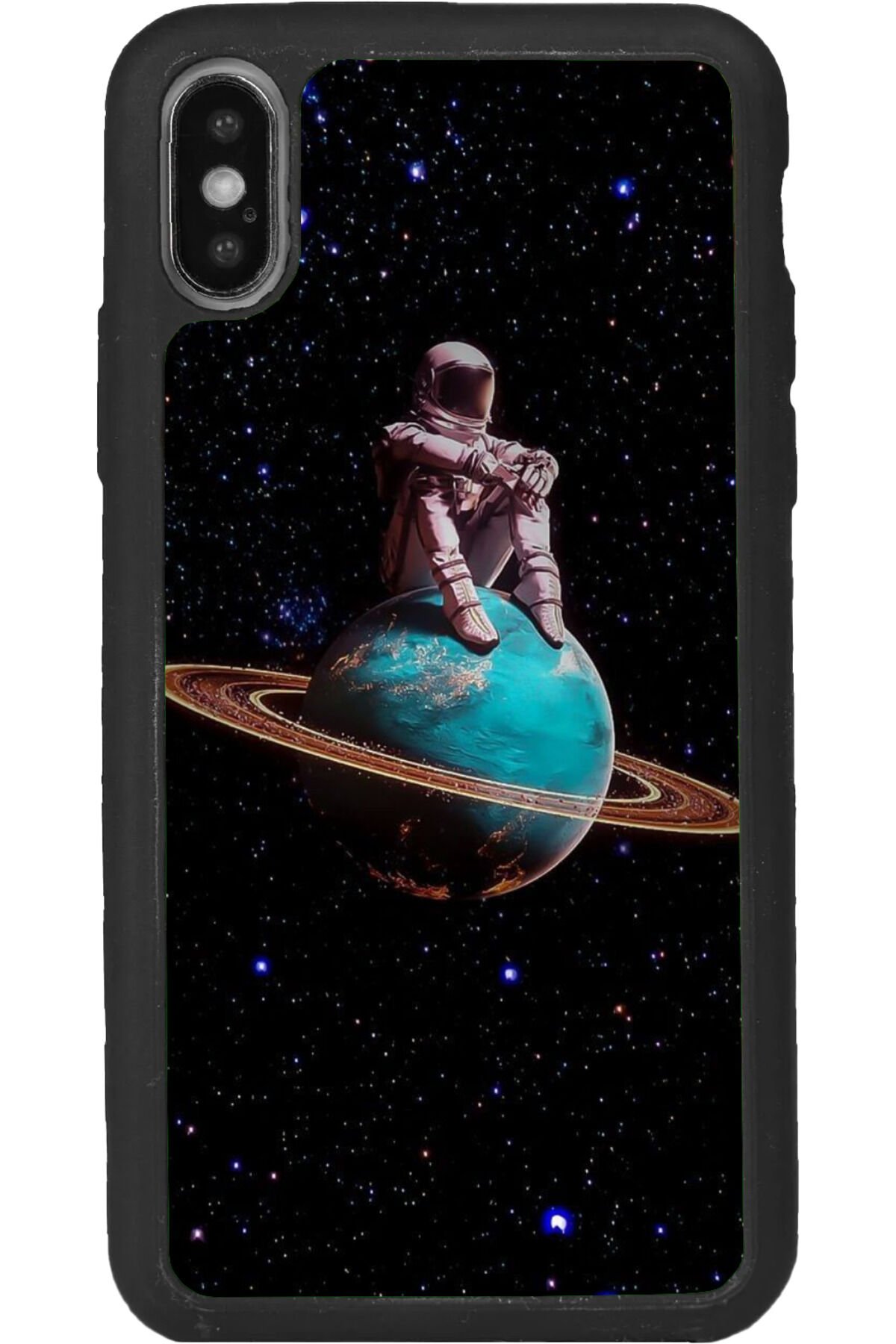 iPhone XS Max Uyumlu Mat Siyah uyumlu Kılıf – Yumuşak Silikon, Koruyucu, Şok Emici Kapak