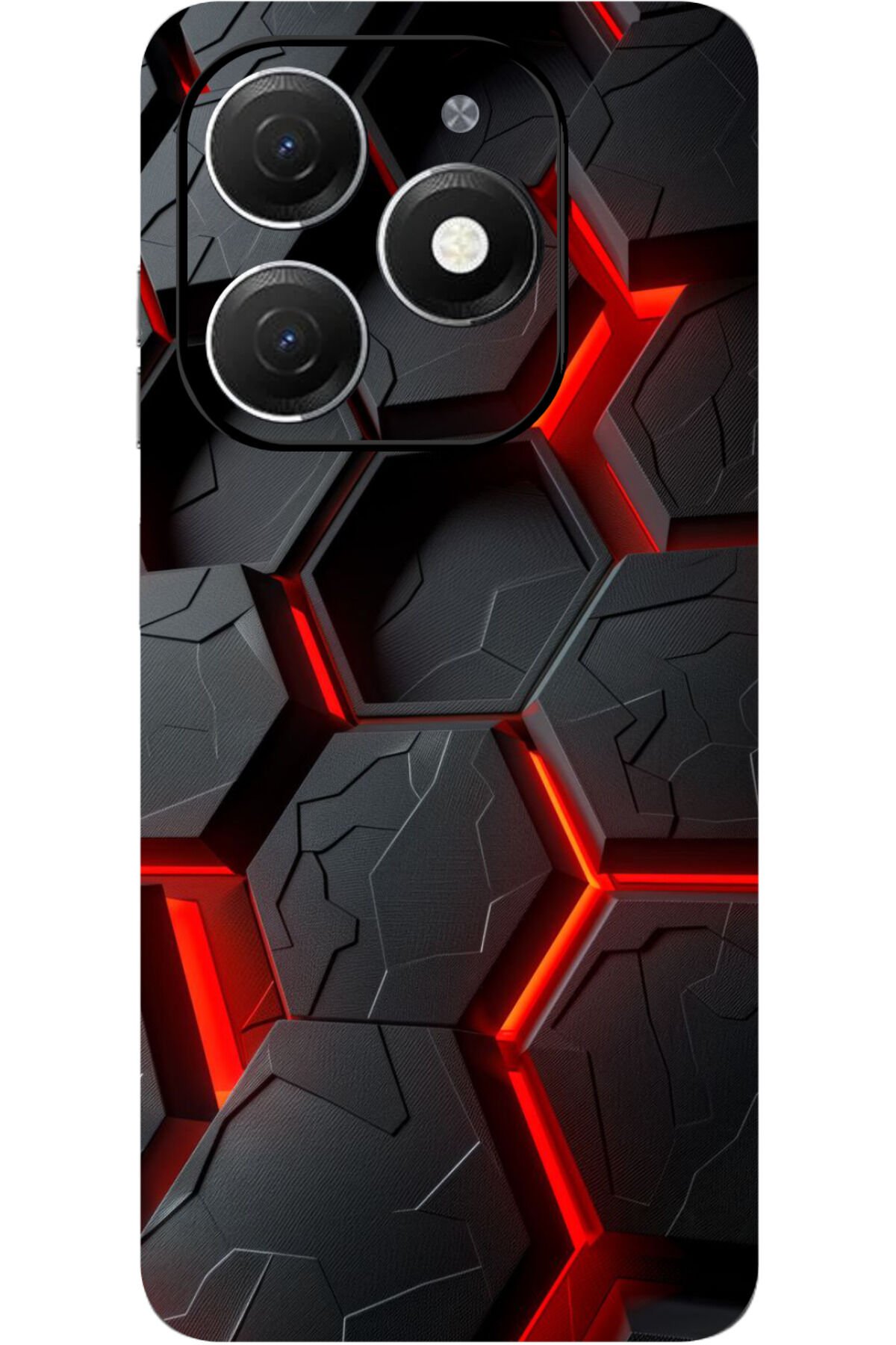 Realme C63 Kamera Korumalı HD Tam Kaplama Baskılı Kılıf