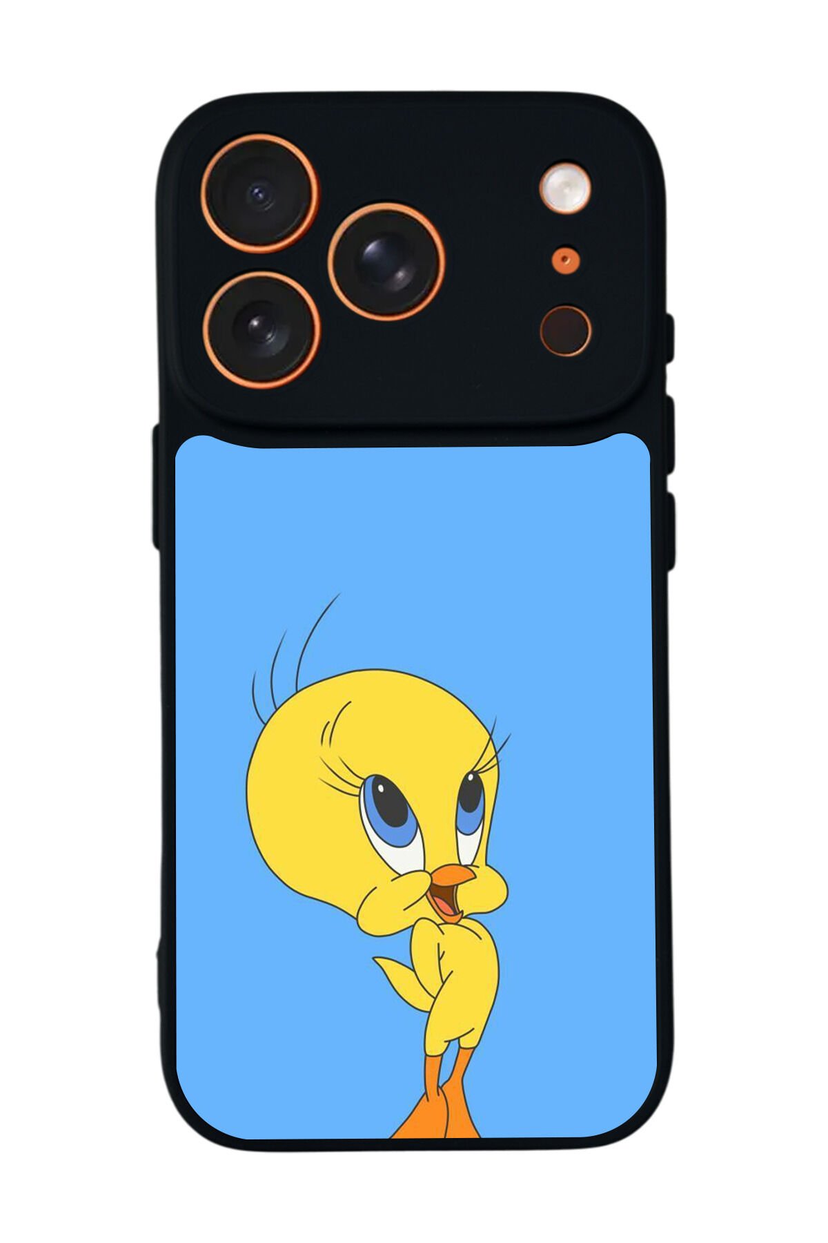 iPhone 17 Pro Max Uyumlu Tweety Tasarımlı Glossy Premium Kılıf