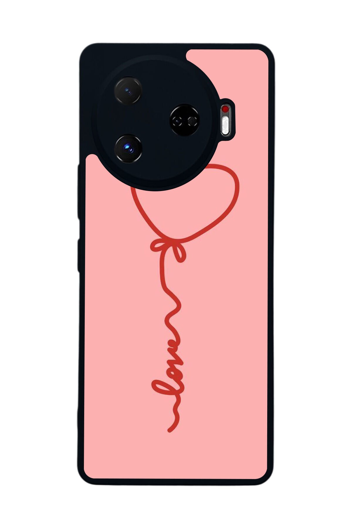 Tecno Camon 30 Pro Uyumlu Kalp Love Tasarımlı Glossy Premium Kılıf