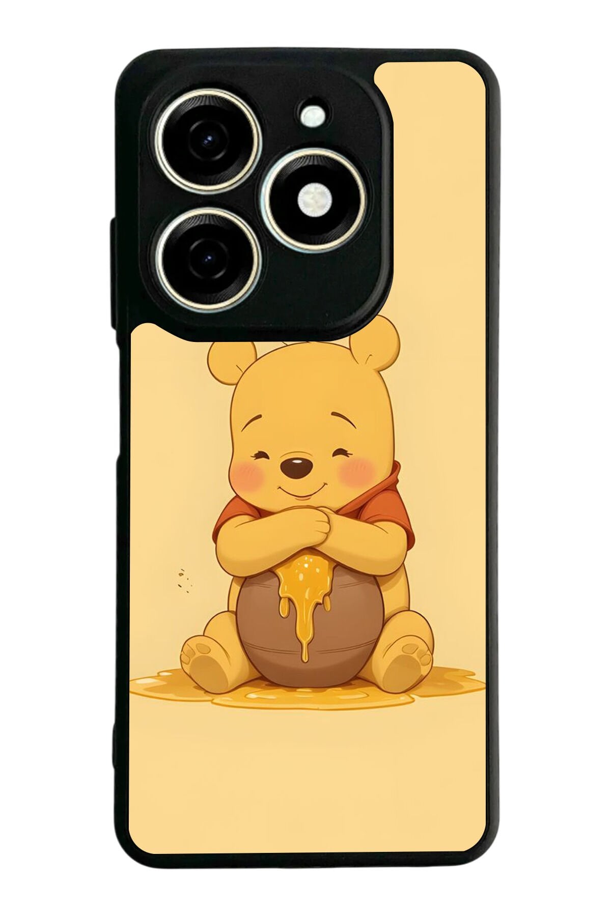 Infınıx Smart 8 Pro Uyumlu Winnie Tasarımlı Glossy Premium Kılıf