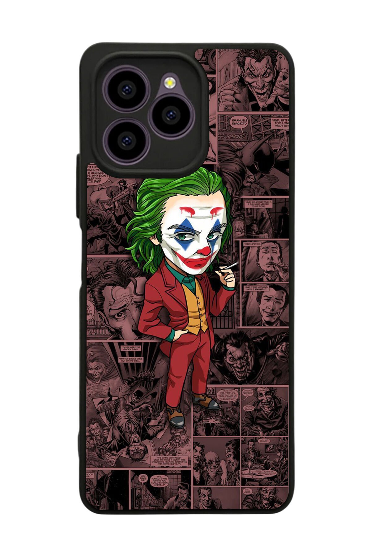 Omix X6 Uyumlu Joker Tasarımlı Glossy Premium Kılıf