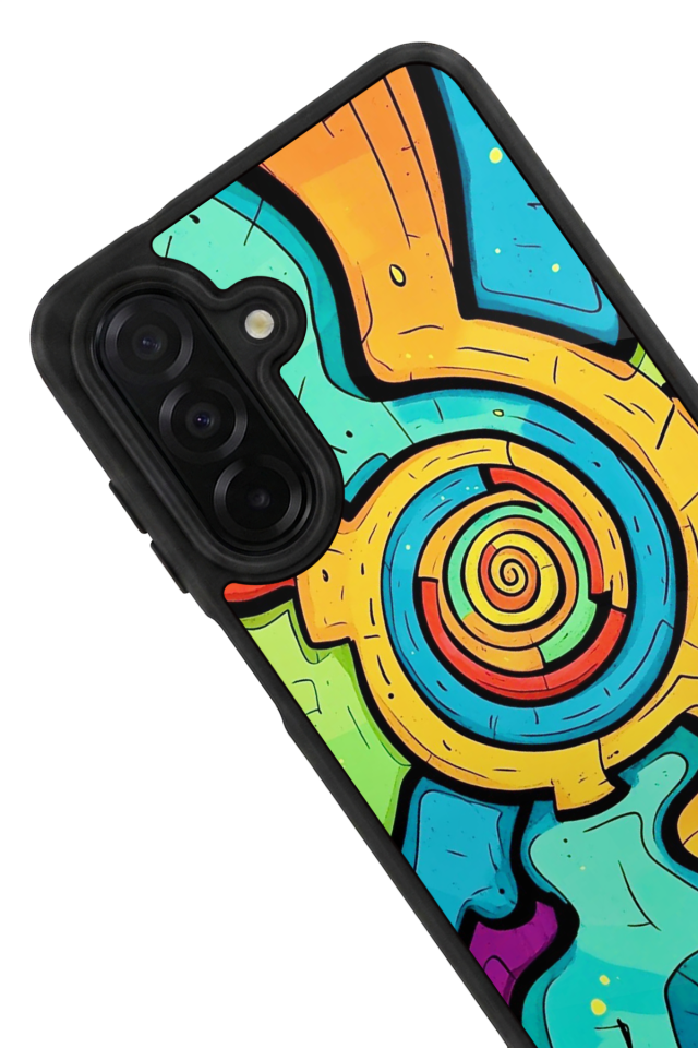 Samsung Galaxy A26 Uyumlu Abstract Tasarımlı Glossy Premium Kılıf