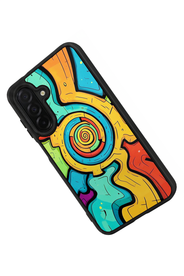 Samsung Galaxy A26 Uyumlu Abstract Tasarımlı Glossy Premium Kılıf
