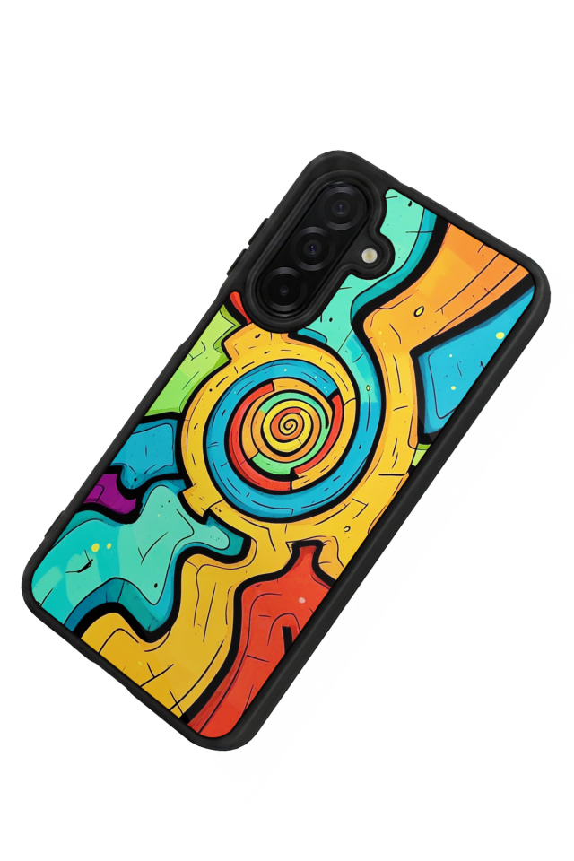 Samsung Galaxy A26 Uyumlu Abstract Tasarımlı Glossy Premium Kılıf