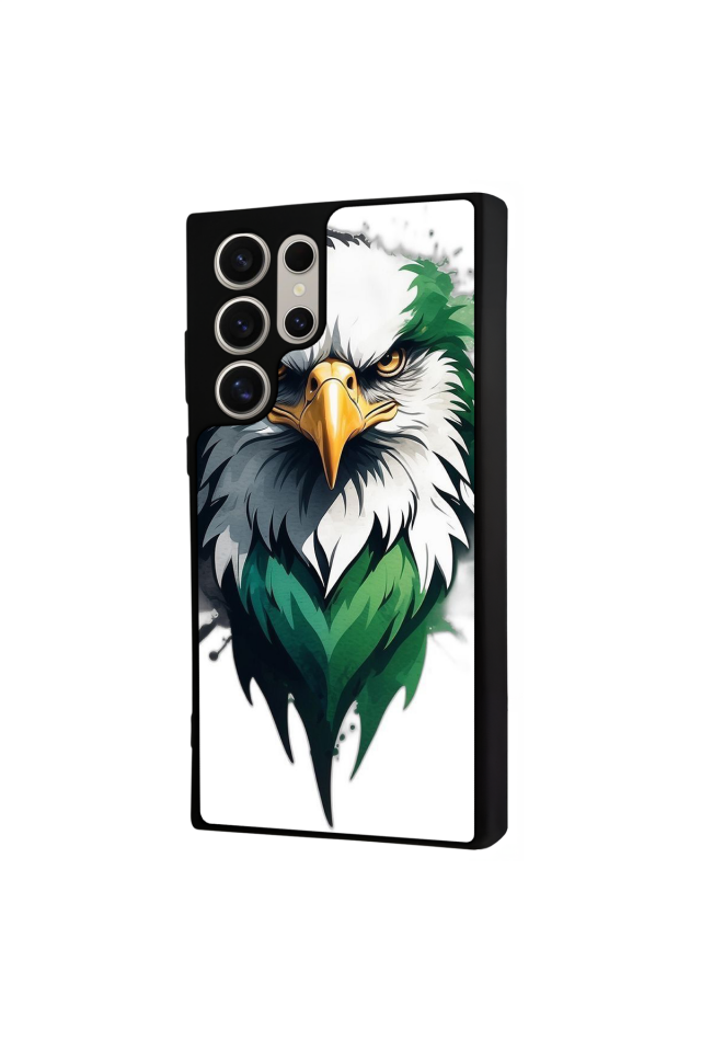 Samsung Galaxy S24 Ultra Uyumlu Besiktas Tasarımlı Glossy Premium Kılıf