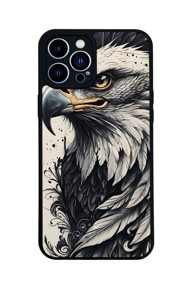 iPhone 13 Pro Max Uyumlu Besiktas Tasarımlı Glossy Premium Kılıf